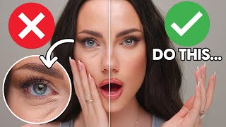 HOW TO STOP CONCEALER CREASING IN 5 EASY STEPS works every time [upl. by Yrtua]