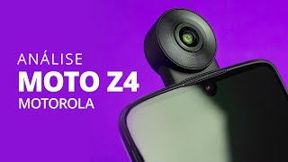 Moto Z4 menos experimental mais competitivo AnáliseReview [upl. by Nitsugua]