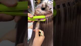 🥰🥰So Easy to Install Hair Extensions Do Not Need Any Tools  Shiny  Soft [upl. by Nahtanohj36]