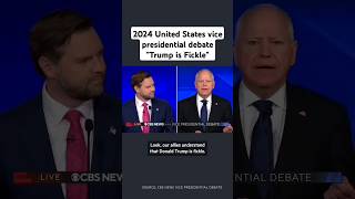 2024 Vice Presidential Debate JD Vance vs Tim Walz  HIGHLIGHTS timwalz jdvance news [upl. by Lydie]