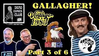 🤣 GALLAGHER 😆 1983 The Maddest pt 3 of 6 🍉 comedy reaction funny deadcomicsclub [upl. by Nnylarak501]