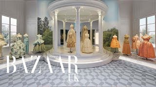 Virtual tour of Christian Dior Designer of Dreams [upl. by Delisle561]