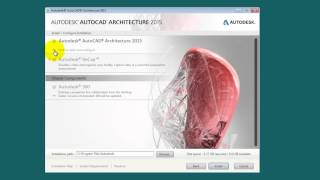 Installing AutoCAD Architecture 2015 [upl. by Player963]