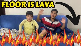 Floor is Lava Aj Ghar Me Hua Hangama [upl. by Nyltiac]