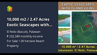 10000 m2  247 Acres Exotic Seascapes with Island Views [upl. by Kaylil303]