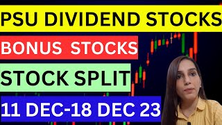 2 PSU dividend stocks  Hindustan zinc dividend  BPCL dividend Upcoming dividend bonus and split [upl. by Mclyman]