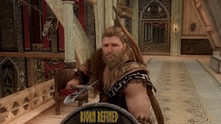 Bjorn  Fully Voiced Follower  Modded Skyrim [upl. by Nylaret992]