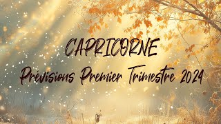 ♑ CAPRICORNE ♑  Prévisions janvier février et mars 2024 [upl. by Huntley754]