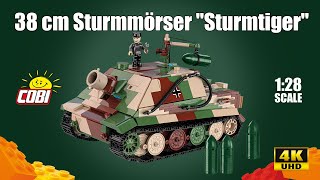 38 cm Sturmmörser quotSturmtigerquot  COBI 2585 cobi bricks [upl. by Eleni563]