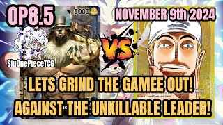 LETS GRIND THE GAME OUT AGAINST THE UNKILLABLE LEADER  OP85 ⚫ Rob Lucci VS 🟡 Enel OnePieceTCG [upl. by Christin]