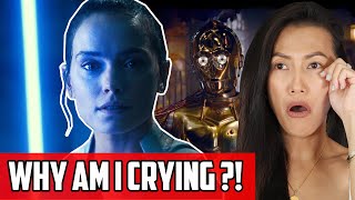 Star Wars  Rise Of Skywalker Final Trailer Reaction  Were Crying The Emotions Come Pouring Out [upl. by Nalyd294]