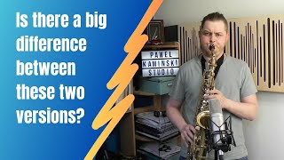 Vandoren V16 A7S vs Vandoren V16 A7M  Alto Mouthpiece Comparison [upl. by O'Connell]