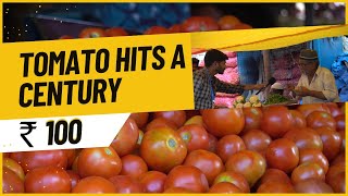 Rise in price Tomato hits a Century [upl. by Pincince]