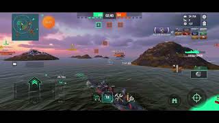 World of Warships BlitzBrooklynGadjah Mada elimination and 86k [upl. by Eliathas]