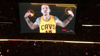 20142015 Cavs Home Opener Intro Lebrons Return [upl. by Minni]