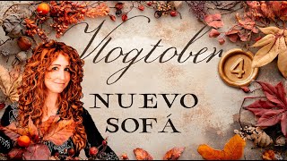 🍂 4  ¡Mira que PRECIOSIDAD 😍 Sofá NUEVO para el Estudio [upl. by Okoyik]