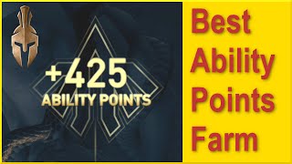 Assassins Creed Odyssey  Best Ability Point Farm  How to get infinite Ability Points in 2023 [upl. by Dacy569]