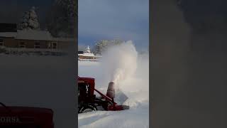 Wheel Horse c160 Hydro snowblower [upl. by Nalek]