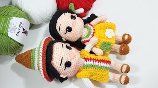 Amigurumi niño mexicano a crochet  Tutorial paso a paso fácil de realizar  2da Parte [upl. by Aicissej]