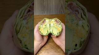 Bacon Avocado Egg Salad Lettuce Wrap [upl. by Akemit]