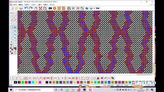 create jacquard pattern for 5 way terry electronic jacquard circular knitting machines [upl. by Clay704]