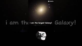 IC 1101 Vs Largest Galaxy in mankind [upl. by Yenobe]