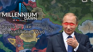 Modern Russia be Like HOI4 Millennium Dawn Mod [upl. by Einnaf]