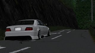 Shomaru Outbound Touge Attack Most Difficult Touge  Assetto Corsa [upl. by Pembrook]