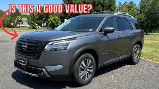 2023 Nissan Pathfinder SL  How Does This Compare To Other 50000 SUVs [upl. by Ennayar]