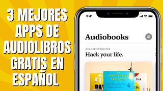 Las 3 MEJORES Apps De Audiolibros GRATIS En Español [upl. by Eelra118]