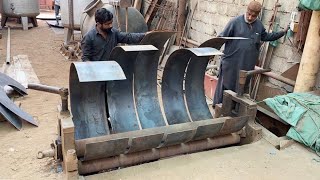 The Amazing process Of Making Concrete Mixer Machine [upl. by Idleman]