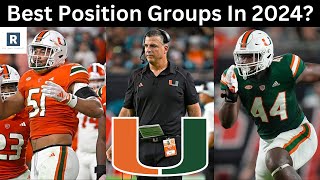 Miami Hurricanes Best Position Groups  Miami Hurricanes Football 2024 [upl. by Connell421]