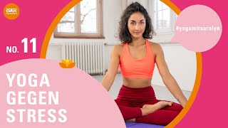 Yoga gegen Stress No 11  yogamitsaralyn  DAKGesundheit [upl. by Butch]