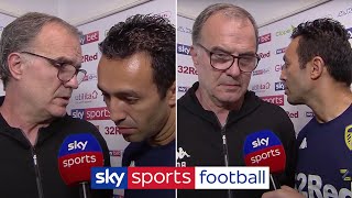 Marcelo Bielsas unique postmatch Leeds United interview [upl. by Ocirred]