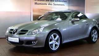 Mercedes Benz SLK 200 K Roadster 2006 Cubanitsilber 1F121345 quotMB SLK 200Kquot [upl. by Gilmer550]