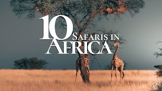 10 Most Beautiful Safaris to Visit in Africa 🐘  Safari Travel Guide [upl. by Ahseekan]