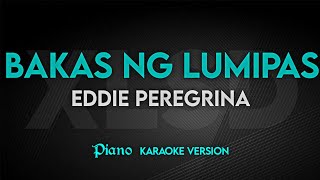 BAKAS NG LUMIPAS  Eddie Peregrina  Karaoke Version  Platinum Piano XL SD [upl. by Namor]