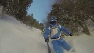 artouste freeride 03022013 gopro [upl. by Old]