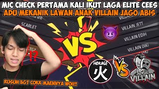 MIC CHECK BARU MASUK HOKAGE LATIHAN 2 HARI LANGSUNG IKUT LAGA VS VILLAIN RUSUH BANGET CUY🤣 [upl. by Alurta]