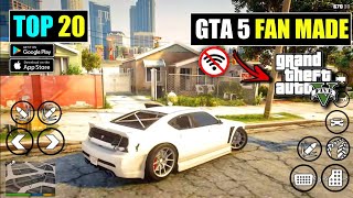 Top 20 Best GTA V Fan Made Games For Mobile with names New Games 2023 [upl. by Ennybor265]