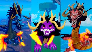 COMPRE TODAS LAS DRAGONES EN JUEGOS DE ONE PIECE EN ROBLOX 🐉🐉🐉 roblox bloxfruits [upl. by Kazim778]