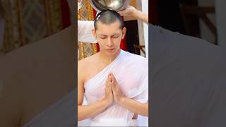 Monk disrobing rituals peace mewsuppasit trending viralvideo thaiprincemew shorts [upl. by Humble]