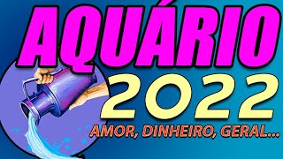 ♒ AQUÁRIO 2022 🙌 NADA VAI CONSEGUIR TE PARAR EM 2022 [upl. by Teodora]