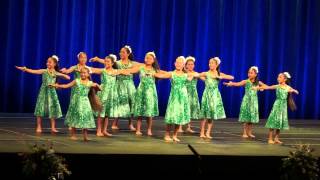 Hālau Mōhala ‘Ilima Auana  2015 Queen Liliuokalani Keiki Hula [upl. by Rotkiv605]