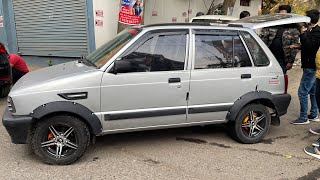 MODIFIED MARUTI 800  ALLOY WHEELS  AMBIENT LIGHT  MARUTI 800 MODIFIED [upl. by Soisanahta811]