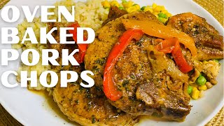 How to Make Oven Baked Pork Chops  Baked Pork Chops  Oven Baked Pork Chops  Pork Recipe [upl. by Auqenaj]