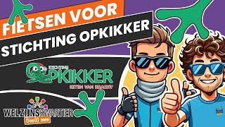 🚴‍♂️ Fietsen voor Stichting Opkikker🐸 met Welzijnskwartier  Cycling for Charity 🐸🚴‍♂️ [upl. by Winebaum]