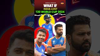 What would have happened if Team India had lost the T20 World Cup 2024 [upl. by Ardnad979]