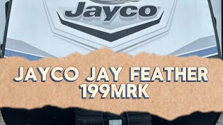 2024 Jayco Jay Feather 19MRK  Versatile Couples Travel Trailer  Video Walkthrough Caleb Meyers RV [upl. by Ahsoym]