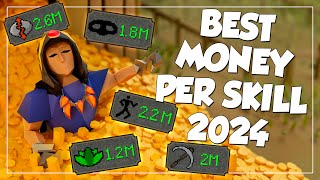 The BEST Money Maker Per Skill In OSRS 2024 [upl. by Annait]